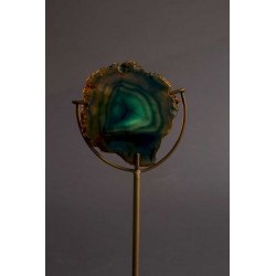 Bougeoir pierre d'agate GEM - Dutchbone