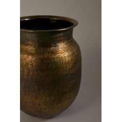 Vase bohème en métal BAHA - Dutchbone