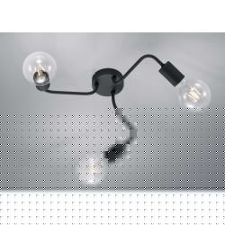 Plafonnier en métal 3 lampes DIALLO