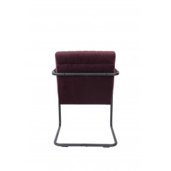 Fauteuil en velours dutchbone - STITCHED