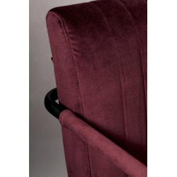 Fauteuil en velours dutchbone - STITCHED