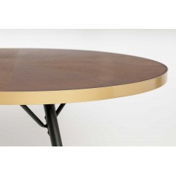 Table vintage ovale 90 x 180 - DENISE