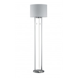 Lampadaire design double éclairage Led - TANDORI
