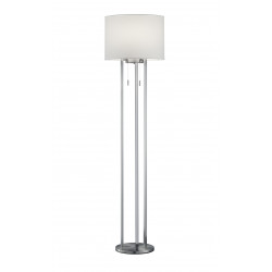 Lampadaire design double éclairage Led - TANDORI