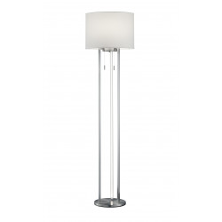 Lampadaire double éclairage LED TANDORI