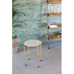 Table d'appoint en terrazzo Boite à design - MARIO