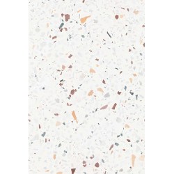 Table d'appoint métal et terrazzo Boite à design - TRAD
