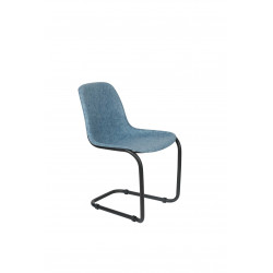 Chaise bleu Thirsty Zuiver