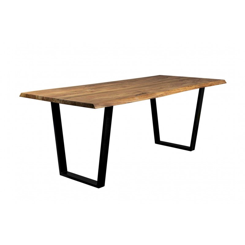 Table en bois et métal Aka Dutchbone