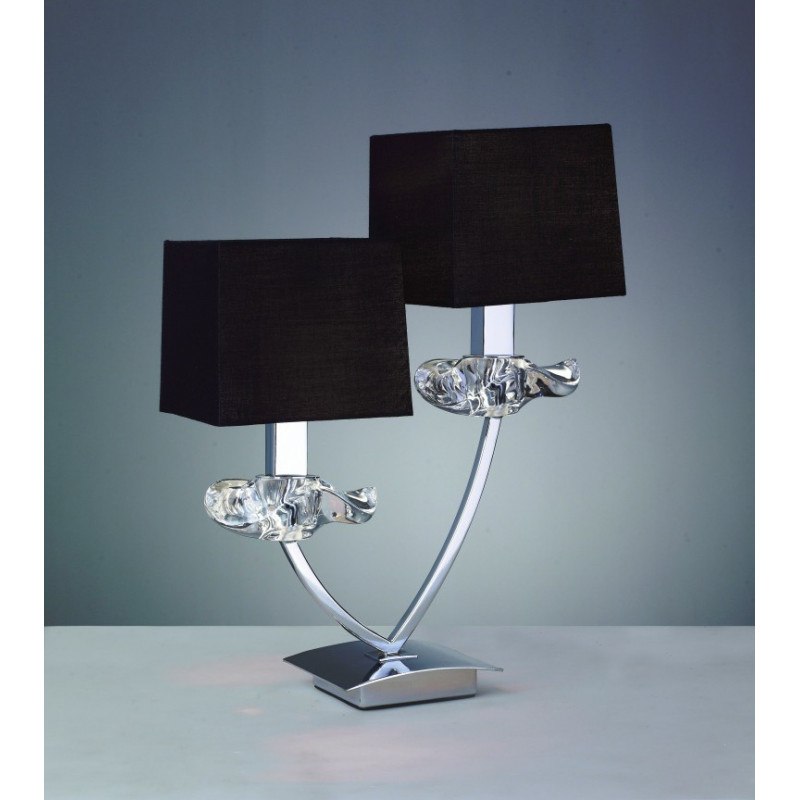 Lampe à poser Akira Chrome 2L Mantra Lampe à poser Akira Chrome 2L Mantra