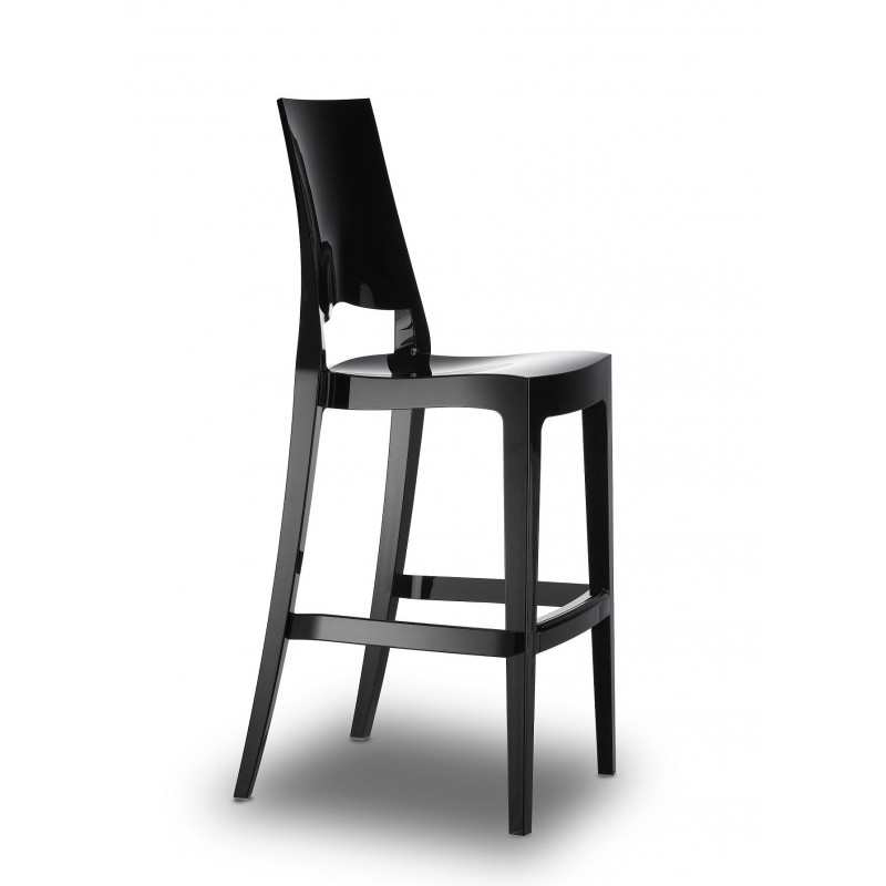 Tabouret de bar noire GLENDA BARSTOOL Tabouret de bar noire GLENDA BARSTOOL