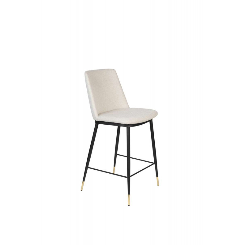 Lot de 2 tabouret design en tissu LIONEL 65cm - Boite à design