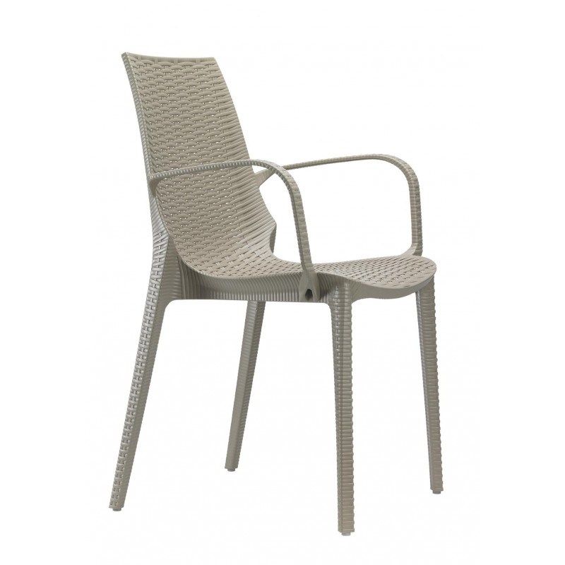 Chaise design Lucrezia avec accoudoirs Scab design Chaise design Lucrezia avec accoudoirs Scab design