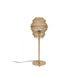 Lampe de table bohème en métal - Lena - Boite à design