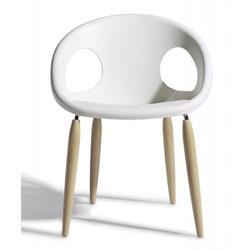 Chaise scandinave NATURAL DROP Scab design Chaise scandinave NATURAL DROP Scab design