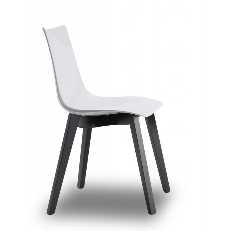 Chaise scandinave Natural Zebra Scab design Chaise scandinave Natural Zebra Scab design