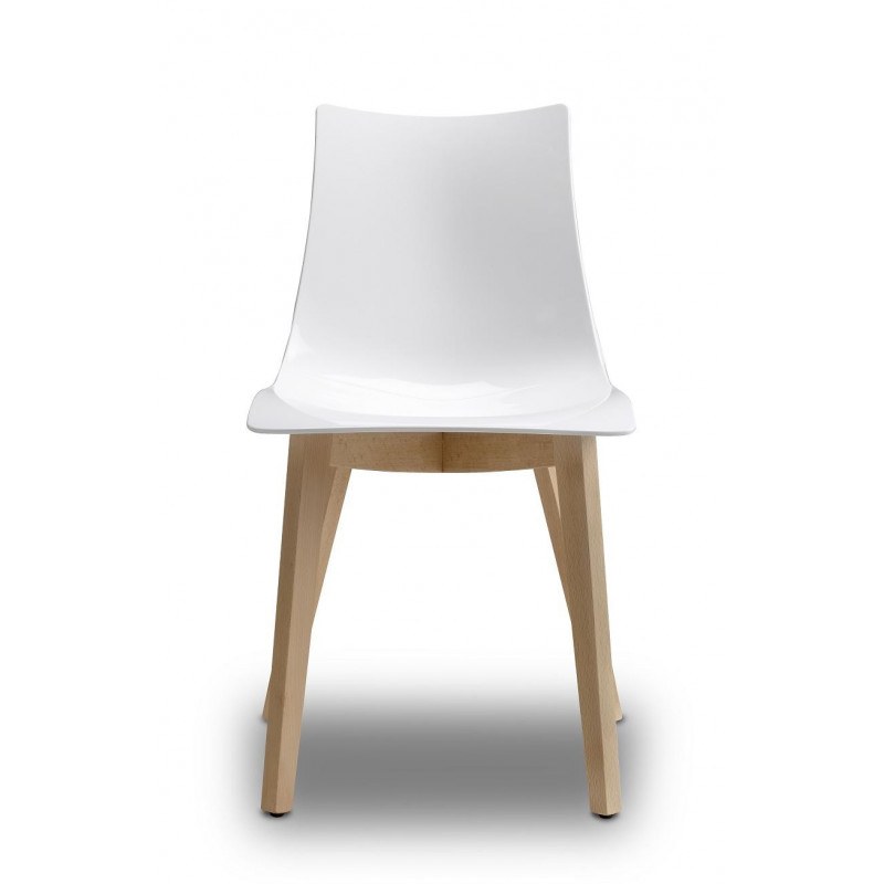 Chaise scandinave Natural Zebra Scab design Chaise scandinave Natural Zebra Scab design