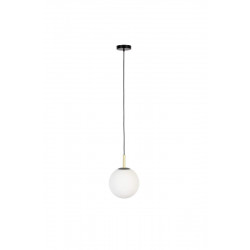 Suspension en verre blanc ORION 25cm par Zuiver