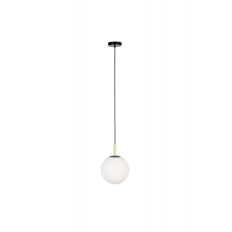 Suspension en verre blanc ORION 25cm par Zuiver