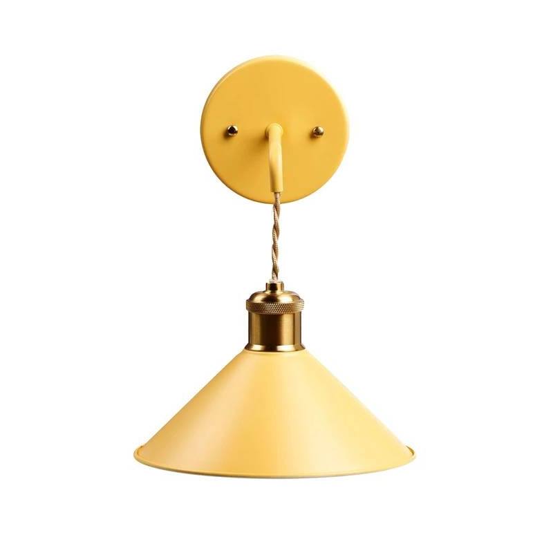 Applique BELL APP jaune en métal - Aluminor Applique BELL APP jaune en métal - Aluminor