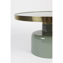 Table basse vintage Glam émaillée glossy - Zuiver