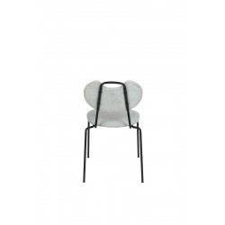 Chaises design en tissu Aspen - lot de 2