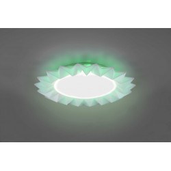 Plafonnier Sunflower led à variateur vert