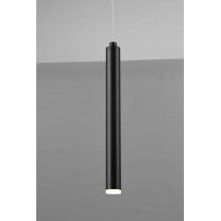 Suspension design filaire led noir Tubular