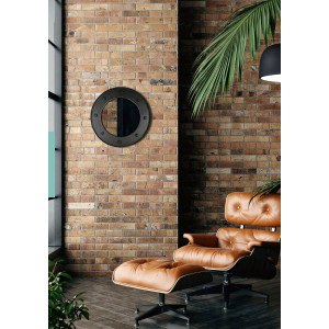 Miroir Jasmin hublot vintage 60 cm