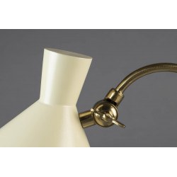 Lampe de bureau vintage ivoire GAIA - Dutchbone