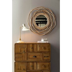 Lampe de bureau vintage ivoire GAIA - Dutchbone