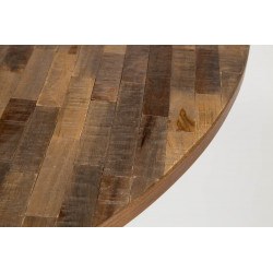 Table ronde en bois 110 cm - MO - Boite à design