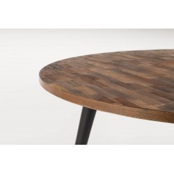 Table ronde en bois 110 cm - MO - Boite à design