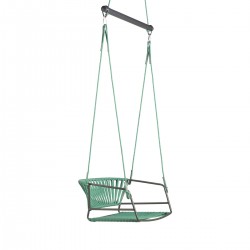 Fauteuil de jardin balancoire Lisa Swing Scab vert menthe