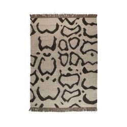 Tapis rectangulaire à franges AYAAN 200X300 - Dutchbone