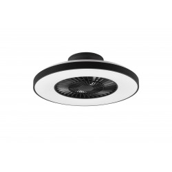 Ventilateur plafonnier Halmstad noir 59 cm