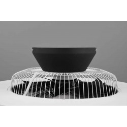 Ventilateur plafonnier Halmstad noir 59 cm