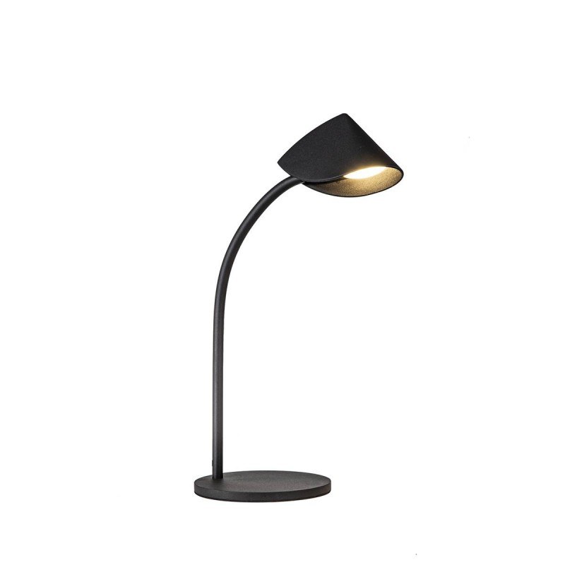 Petite lampe led noire design Capuccina - Mantra