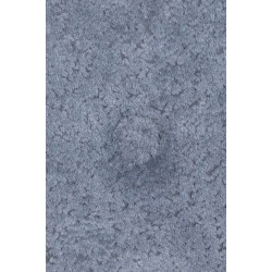 2 chaises en métal et tissu bleu velours Mist par ZUIVER