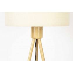 Lampadaire durable lin - Fan Bamboo