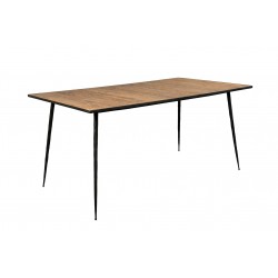 Table de repas rectangulaire PEPPER 160x90 cm - Dutchbone
