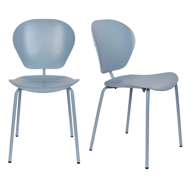 Lot de 2 - Chaise recyclée Ocean - Zuiver