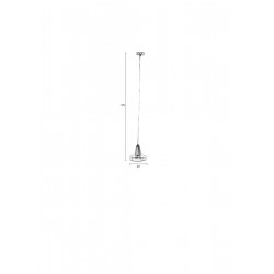 Suspension verre transparent Anshin Small