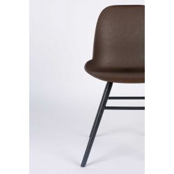 Chaise éco-responsable Albert Kuip Coffee - Zuiver