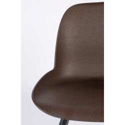 Chaise éco-responsable Albert Kuip Coffee - Zuiver