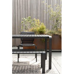 Table de jardin en métal 168,5 cm Vondel - Zuiver Noir