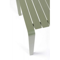 Table de jardin en métal 168,5 cm Vondel - Zuiver Vert