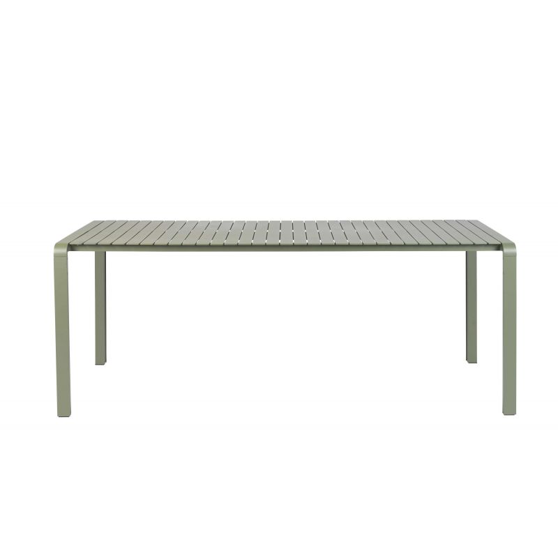 Table de jardin en métal 8/10 places Vondel vert - Zuiver Table de jardin en métal 8/10 places Vondel vert - Zuiver