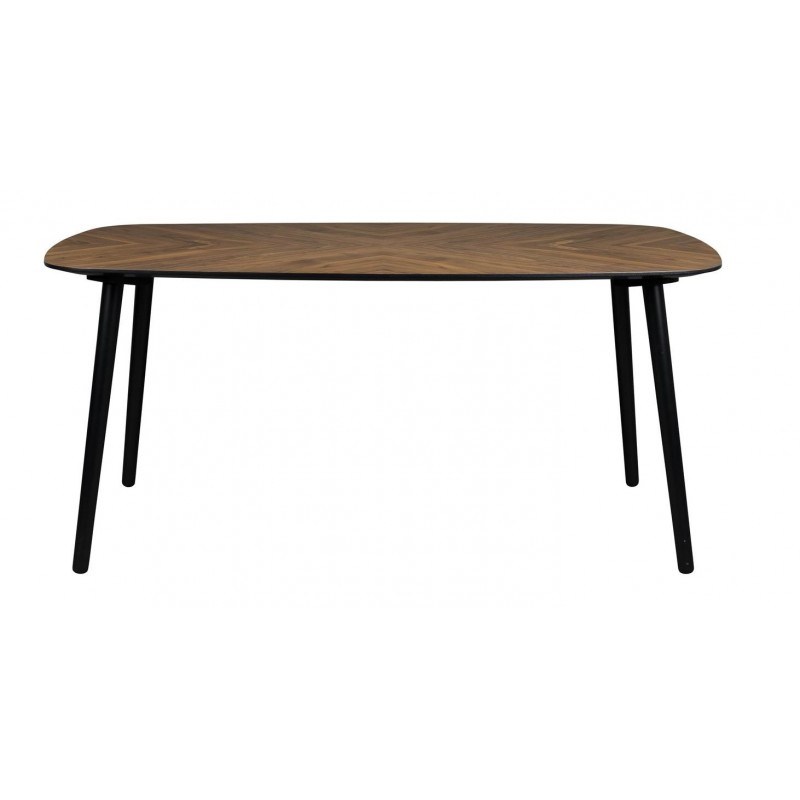 Table de salle à manger Clover rectagulaire 165X90 en bois - Dutchbone Table de salle à manger Clover rectagulaire 165X90 en bois - Dutchbone