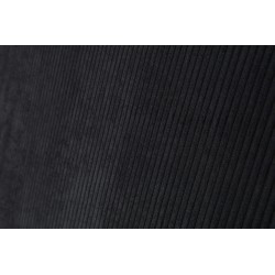 Canapé d'angle gauche tissu côtelé gris THOMAS - Woood